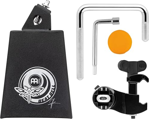 Anika Nilles Beat Bell Cowbell for Drum Set with Rim Clamp, Drum Honey, Key