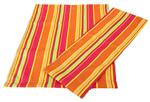 TIKATARER Regiestuhl-Ersatz aus Segeltuch, 1 Set Terrassenstuhl-Ersatzstoff, Regiestuhl-Ersatz aus Segeltuch, Faltbarer Stuhl für Camping Im Freien (Colorful)