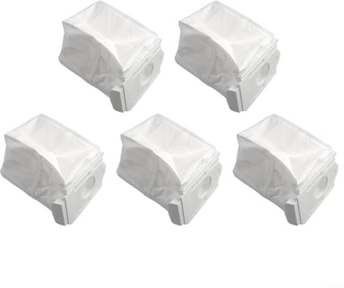 Lot de 5 sacs à poussière de filtration multi-étapes compatibles pour aspirateurs Samsung conçus pour la série Jet