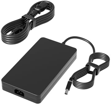 HSXIRQA 240W Power Adapter Compatible with Dell Alienware M15 M17 x15 x16 x17 X51 17 15 13 M18x M17x M14X M11x Area-51m Alpha R1 R2 R3 R4 R5 R6 R7 Gaming Laptop (Compatible 180W 150W 130W) Charger