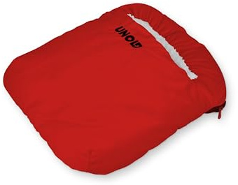 Unold 86033 Fußwärmekissen Rot kompatibel mit Unold Wärmi | Kuschelweiches Zubehör für Wärmflasche, weiches Material, angenehme Wärme, Fußwärmer ideal bei kalten Füße Zuhause und im Büro