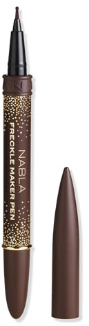 NABLA Freckle Maker | Formato Penna | Tinta Viso per Lentiggini Finte dal Risultato Naturale, Waterproof, Lunga Durata, Applicazione di Precisione, Vegano, Cruelty-Free | Made in Italy