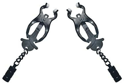 OnundOn Nippelklemmen Brustwarzen Sex Nipple Clamps Schwer Nippelklammern mit 62g GewichtBrustwarzenklemmen für BDSM Erotik SM Sexspielzeug Extreme Paare