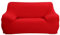 ele ELEOPTION Sofa Überwürfe Sofabezug Stretch elastische Sofahusse Sofa Abdeckung in Verschiedene Größe und Farbe Herstellergröße 145-185cm (Rot, 2 Sitzer für Sofalänge 130-170cm)