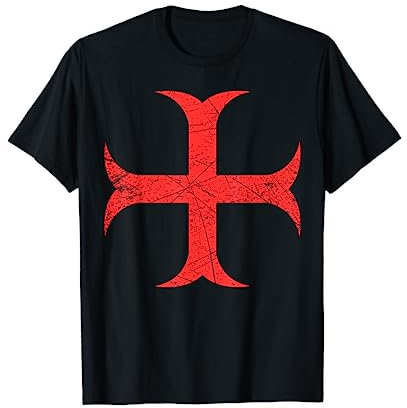 Ritterrüstung mit Löwen am Brustpanzer Mittelalter Ritter T-Shirt