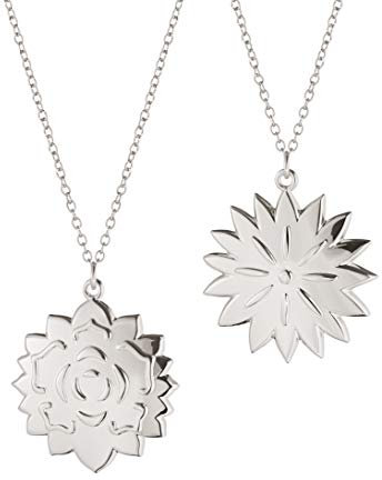 Georg Jensen Weihnachtsschmuck EIS Dianthus & Rosette aus Palladium Zinklegierung von Sanne Lund Traberg