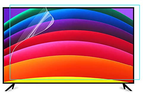 Film de protection d'écran anti UV pour TV 43 50 55 65 intérieur et extérieur anti-reflet anti-lumière bleue Taux de réflexion jusqu'à 90 % 43 942529