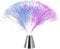 Innoteck Fiber Optic Lamp - Changing Colour Rotating LED Fiber Optic Desk Lamp - Colour Changing Battery-Operated Lamp - for Children’s Bedroom, Night Light, and Perfect Home Decoration
