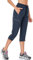 BAYGE Damen Wanderhose Sommer Leicht 3/4 Trekkinghose Outdoorhose Atmungsaktiv Schnell Trocknend Wasserdicht Winddicht Funktionshose mit reißverschlusstaschen, Blau, M