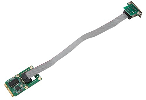 Tonysa PCIe-Netzwerk-Controller-Karte, 10 100 1000 Mbit/s, Stabile RJ45-LAN-NIC-Karte mit Selbstanpassung, PCI-Express-Ethernet-Karte mit Voll-Halbduplex, für Desktop-Computer