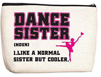 Wenboco Cadeaux de récital de danse Big Sister pour petites filles, Polychromatic255, 9.7W x 7H