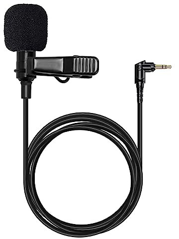 Hollyland Omnidirectional Lavalier Microphone for Lark Max Microphone System-Black (1 Pack)