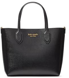 kate spade new york Bleecker Damen Umhängetasche aus Saffiano-Leder, mittelgroß, Schwarz, Medium