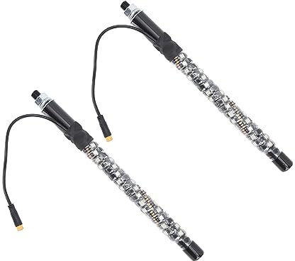 LED Whip Lights, Sound Activated IP67 Waterproof LED Flagpole Lamp 20 Colors Remote Control for Truck