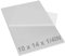 Placa de aluminio 6061 T651 de 10 x 14 x 1/4 de pulgada de grosor cubierta con película protectora, rectangular tratable con calor, placa de metal de aluminio de 6 mm para uso industrial