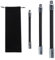 LEONTOOL 3Pcs Flexible Extension Bar Set 1/2-Inch 1/4-Inch 3/8-Inch Drive Flexible Socket Extension Bars Flexible Socket Extension Cables, Metal Extensions with Flexible Shafts Hand Tool Set