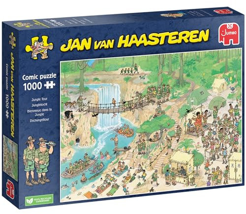 Jan Van Haasteren, Dschungeltour, Puzzle 1000 Teile Erwachsene