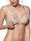 Generico Alba Reggiseno Imbottito Allattamento Mamma Senza Ferretto con Comoda Apertura Coppa C (IT, Numero, 2, Regular, Regular, Tierra)