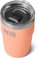 YETI Rambler 16 oz Stackable Tumbler, Vacuum Insulated, Stainless Steel with MagSlider Lid, Lowcountry Peach