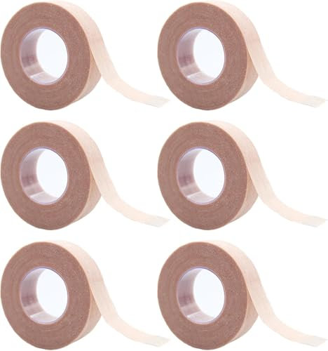 Micropore Tape,10pcs Vliespflaster Hautfarben,Klebeband Wimpernverlängerung,Hautpflaster,Nose Tape,Nasentape,Nasen Tape,Tape Hautfarben,Mikroporen Band,Atmungsaktiv,Wasserfest