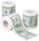 SMYTJSYC 5 Rollen Home Supplies 100 Dollar bedrucktes Zigarettenpapier Lustiges Toilettenpapier Humor Toilettenpapier Neuheit Standard