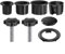 HOHOVYVY Adaptor Parasol, Reducing Rings for Parasols, Parasol Base Holder Accessories, Plastic Tube Sleeve Mounting Screws