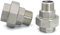 Raccordo for tubo di collegamento diretto fuso con unione filettata maschio-femmina in acciaio inossidabile 304 BSPT da 1/4'', 3/8'', 1/2'', 3/4'', 1''(2 pcs,1/2)