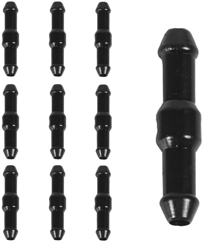 10 Pièces Connecteurs de Tuyau de Voiture, Raccord Tuyau Lave Glace, Kit de Flexible d'essuie-glace, Convient à la Plupart des Tuyaux de Lave-Glace de Voiture