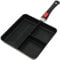 NGT Multi Section Frying Pan Pfanne, schwarz, M