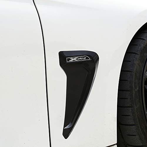Für F30 F31 F32 F33 F48 Xdrive Emblem Logo Shark Gills Side Fender Vent Dekoration 3D Aufkleber Auto Zubehör