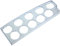 Piebert 10er Eiereinsatz Eierhalter 27x9x2cm | Universell für Kühlschränke