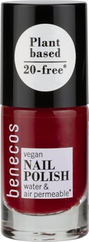 benecos Nail Polish cherry red 2 x 5 ml