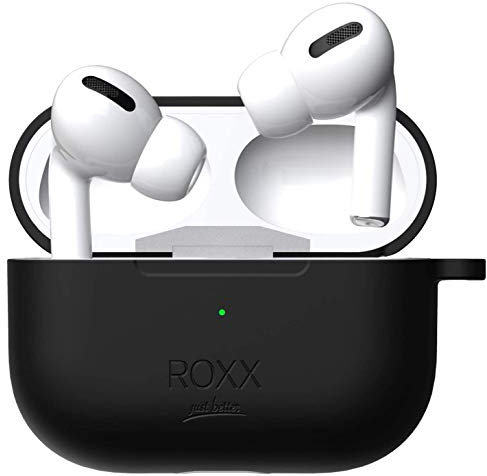 Roxx Hardcase Silikonhülle mit Innenschutz | Kompatibel mit Apple AirPods Pro