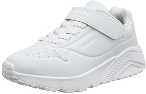 Skechers Jungen Uno Lite Vendox Sneaker, Weiß, 35 EU