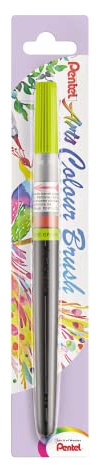 Pentel Pinceau Aquarelle, Papier, Vert Citron, Variable