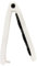 Fuduu.de - Beutelklammer groß 24 cm, weiß