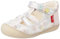 Kickers Sushy Mixte enfant, Blanc Rose Pois Multico, 18 EU