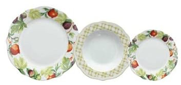 Tognana Porcellane TOG770738 Servizio TAV.18 Pz Cappetta Florence 5738, Glass