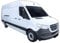 J&J AUTOMOTIVE | GP Windabweiser Regenabweiser Passend Für Sprinter W907 / W910 ab 2018, Schwarz, Getönt, Set 2-Teilig, Aerodynamisch