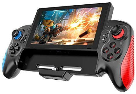 ZUJO Pro Controller for Nintendo Switch/Switch OLED, Joy-Cons Replacement, Gamepad Case With Six Axes Gravity Sensor, Dual Motor Vibration and Turbo Function