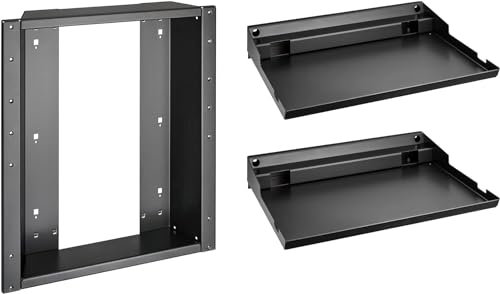 HAZET Halterungs-Satz für Zwei L-Boxxen 179N-51, 515 x 441 x 496 mm, inkl. 2 Halteböden, passend für Werkstattwagen 179N, 179NX, 179NXXL, optional erweiterbar für DREI L-Boxxen