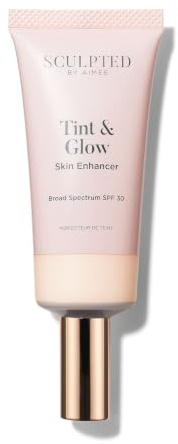 Sculpted by Aimee Tint & Glow Tinted Moisturiser SPF30 | Hydrating Skin Tint Foundation with Radiant Coverage TG2.75