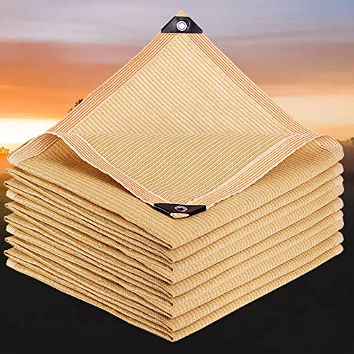 Rete Ombreggiante per Patio Rete Telo Ombra, Vela Ombreggiante Rete Antigrandine per Serra Giardino Auto,5x8m/16x26ft