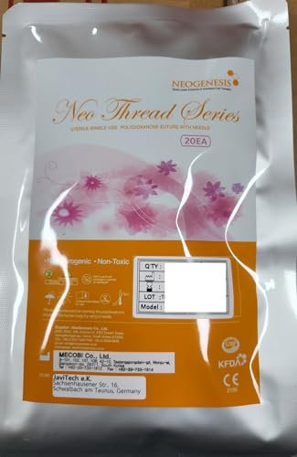 Neogenesis PDO Thread Lift/Face and Body/360 Bi-Directional Cog/Blunt U/W-Type/20PCS/K-Beauty/Made in S.Korea (19G100mm CU)