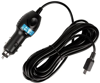 Mini USB Dash Cam Charger Cable For Car Dash Camera Power Cable lead 5V 3A Cigarette Lighter Charging Cord 4.5 meter long for DVR Camera GPS (4.5m Straight Mini USB)