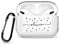 Tirita Personalised Custom Case Compatible with Apple AirPods Pro 2nd generation, Support Wireless Charging, with Carabiner, Front LED Visible [12- Black Stars Name]