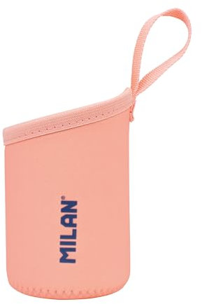 MILAN® Funda protectora de neopreno para botellas isotérmicas de 0,35 l, serie 1918, rosa