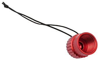 Dickly Tauchen Tauchflaschenventil Atemregler Staubstopfenkappe, langlebiges Schwimmen Tauchzubehör für Din 1. Stufe Atemregler, Din Tauchflaschenventil, Rot