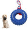 Hundespielzeug f¨¹r Aggressives Kauen Hundereifen-Kauspielzeug Hundespielzeug f¨¹r Aggressives Kauen Bissfestes Abgebendes Gummi Aggressives Hunde-Schlepperspielzeug mit Seil f¨¹r