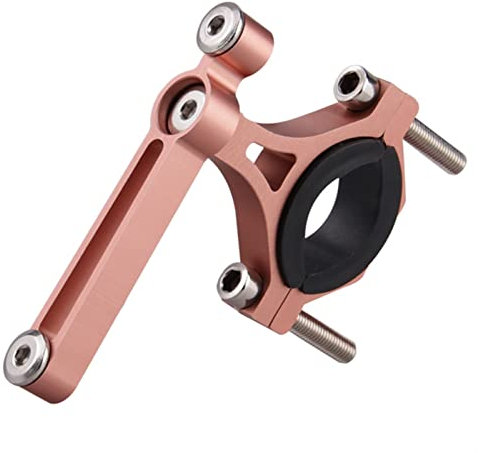 Bike Coupe. E-Bike-Flaschenhalter, Wasserbecherhalter, Fahrrad-Umrüstsitz, Rennradlenker und Mountainbike (Color : C Type Rose Gold)